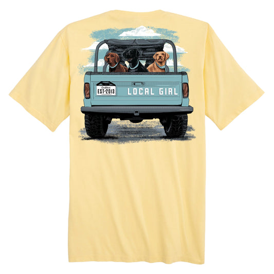 LG Lab Tailgate Tee | Banana