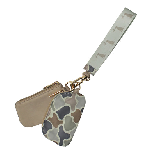 LG Dual Wristlet | Forest Camo Flora