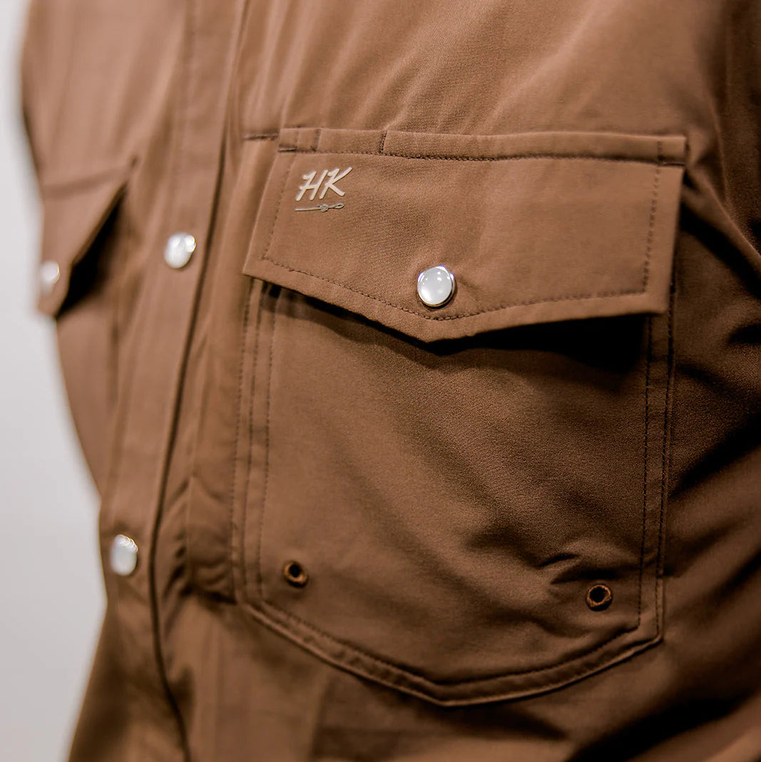 The Cedar Performance Shirt- Brown