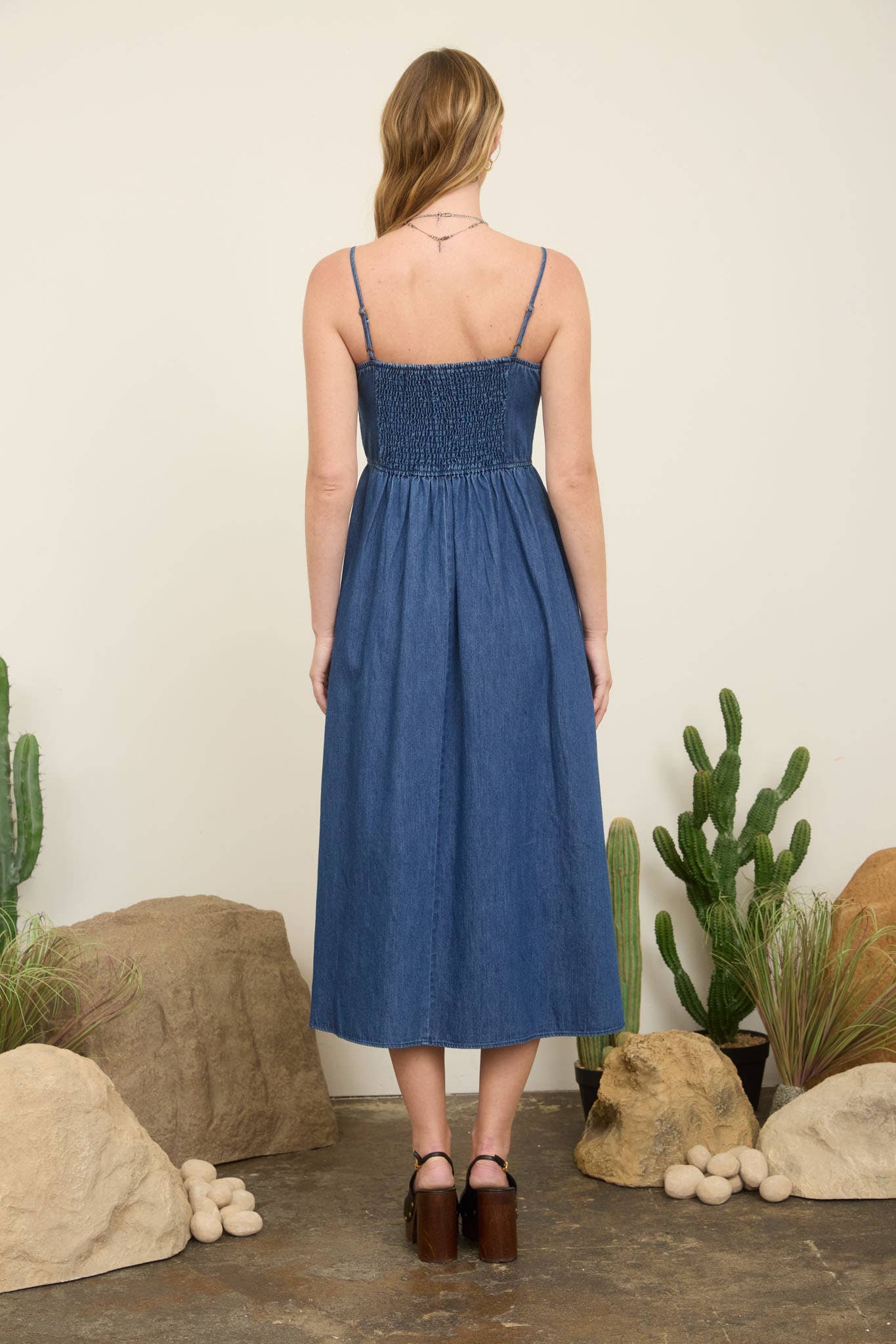 Denim Daydreamer Midi Dress