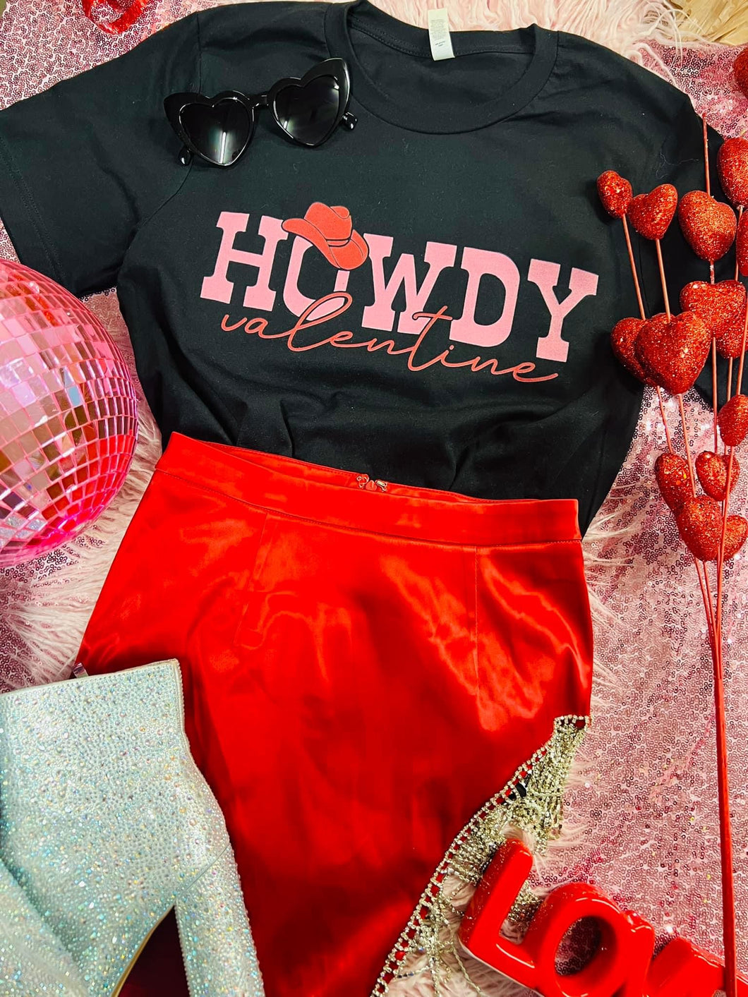 Howdy Valentine Graphic Tee